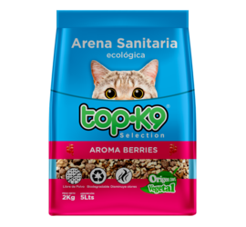 Arena Ecológica 2kg Top K9 Berries