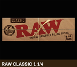 Papel RAW 1 1/4